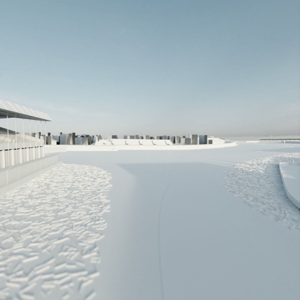 Silverstone Circuit - Low-Poly Game-Ready 3D Model - View 14