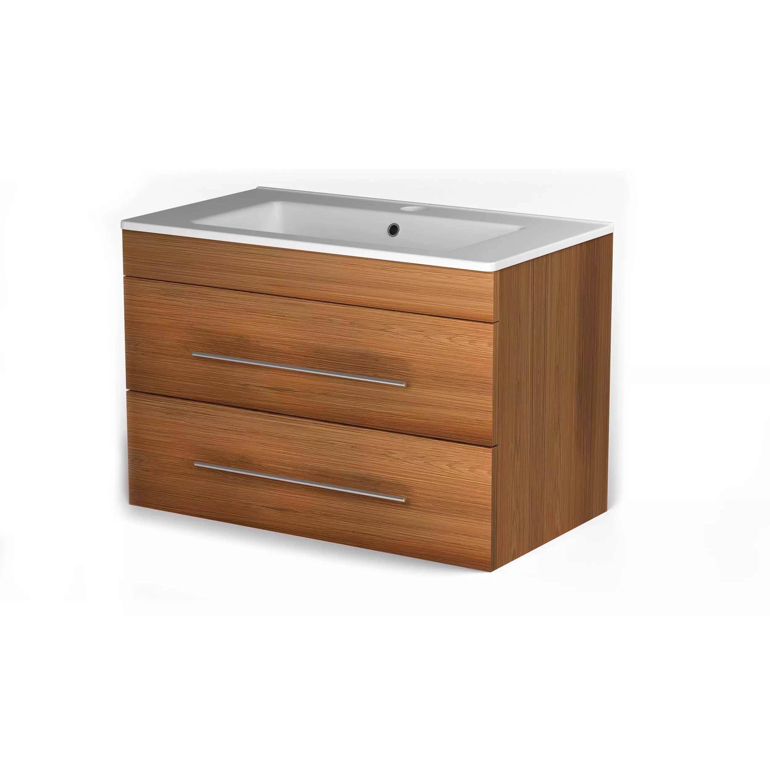 Realistic Bathroom Vanity Sink Cabinet - Game-Ready 3D Model - View 6