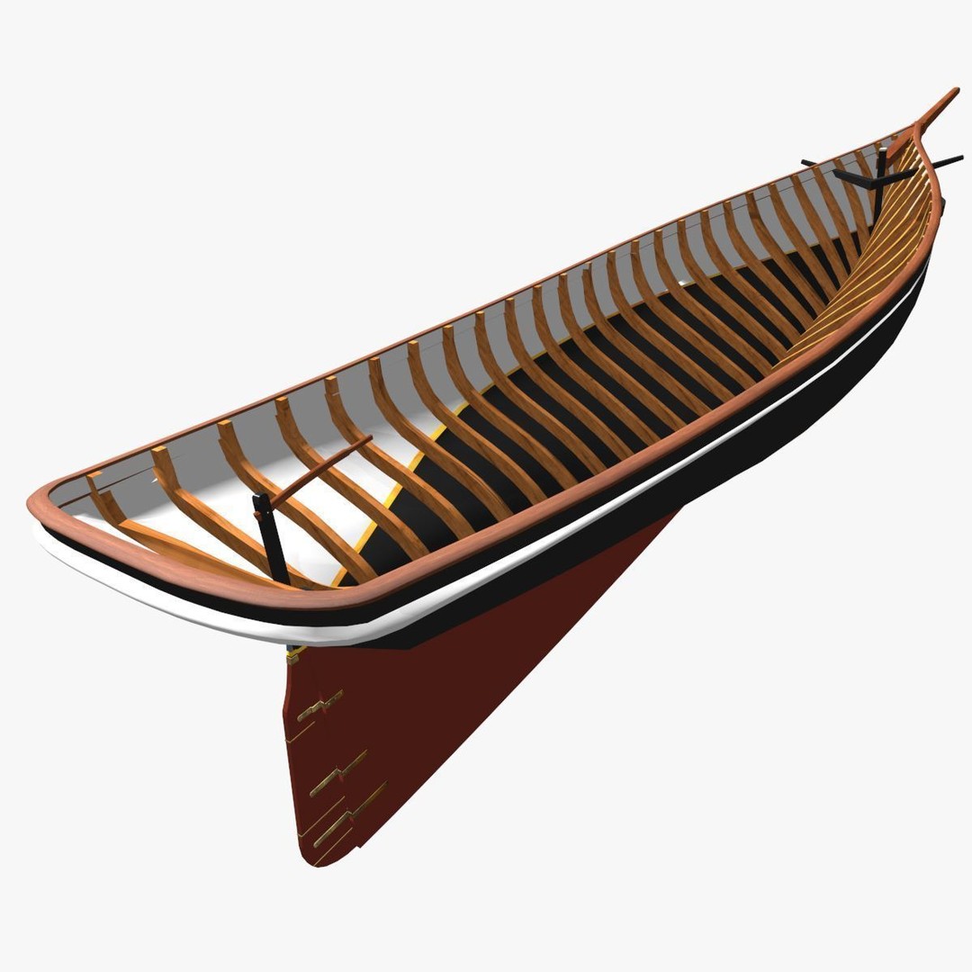 America Schooner 3D Model – Historic Vessel, Game-Ready FBX - View 11