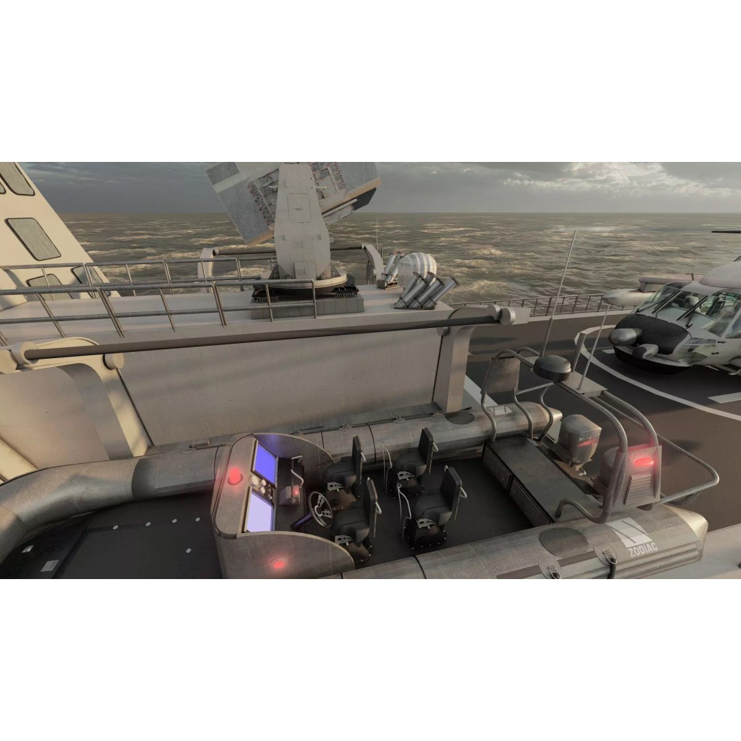 Navy Multirole Corvette 3D Model – Detailed Military Vessel, FBX, OBJ - View 29