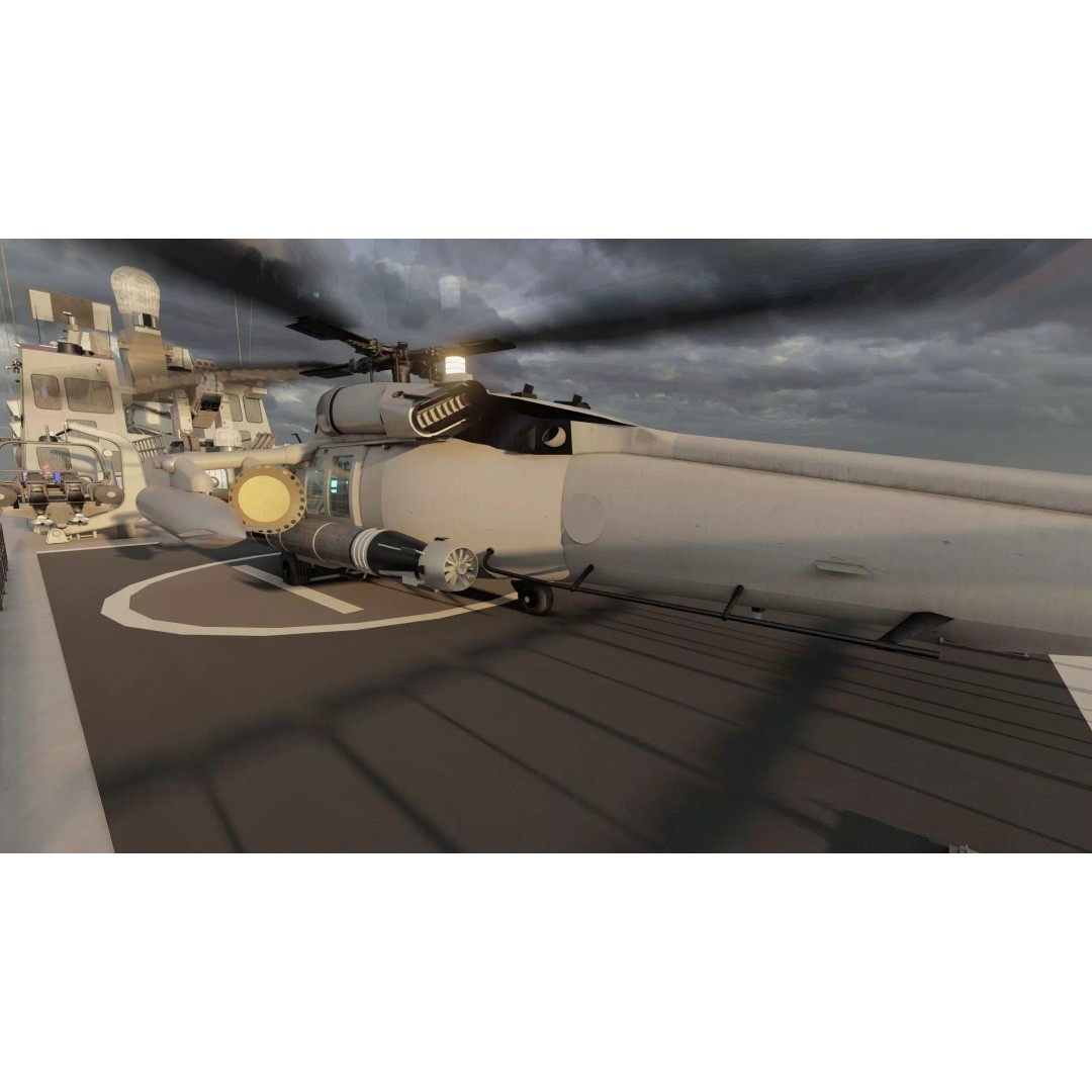Navy Multirole Corvette 3D Model – Detailed Military Vessel, FBX, OBJ - View 32