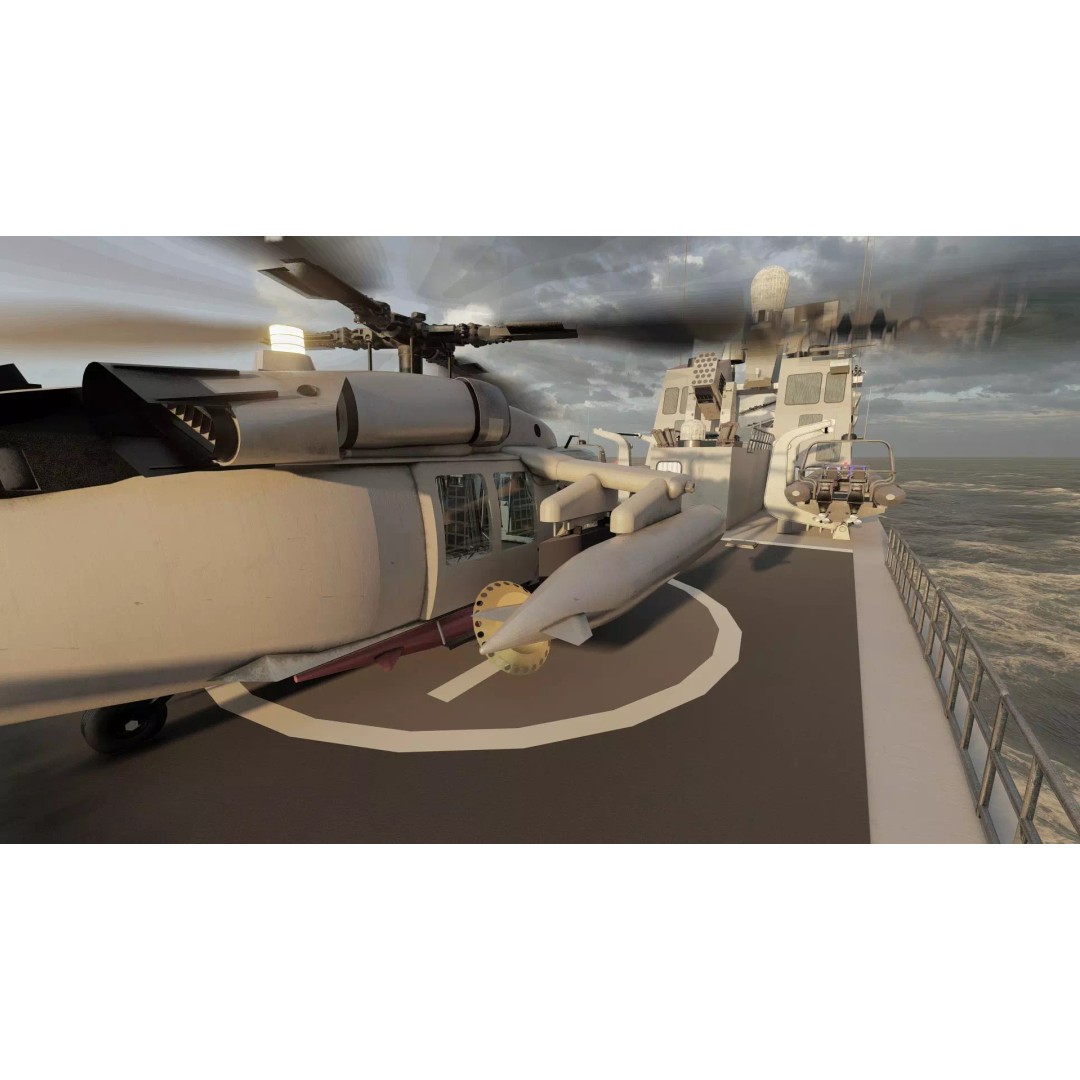 Navy Multirole Corvette 3D Model – Detailed Military Vessel, FBX, OBJ - View 33