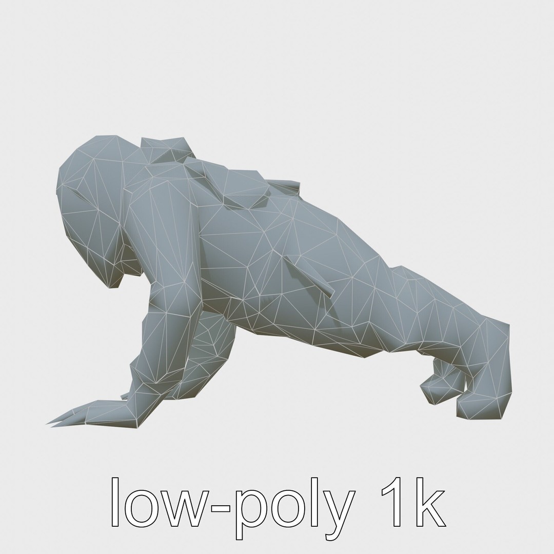Invisibility Suit 3D Model – Low Poly Sci-Fi Character with PBR Textures - View 28