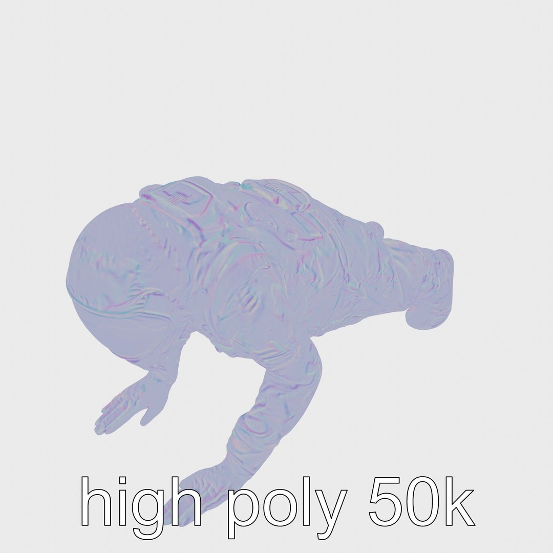 Invisibility Suit 3D Model – Low Poly Sci-Fi Character with PBR Textures - View 31