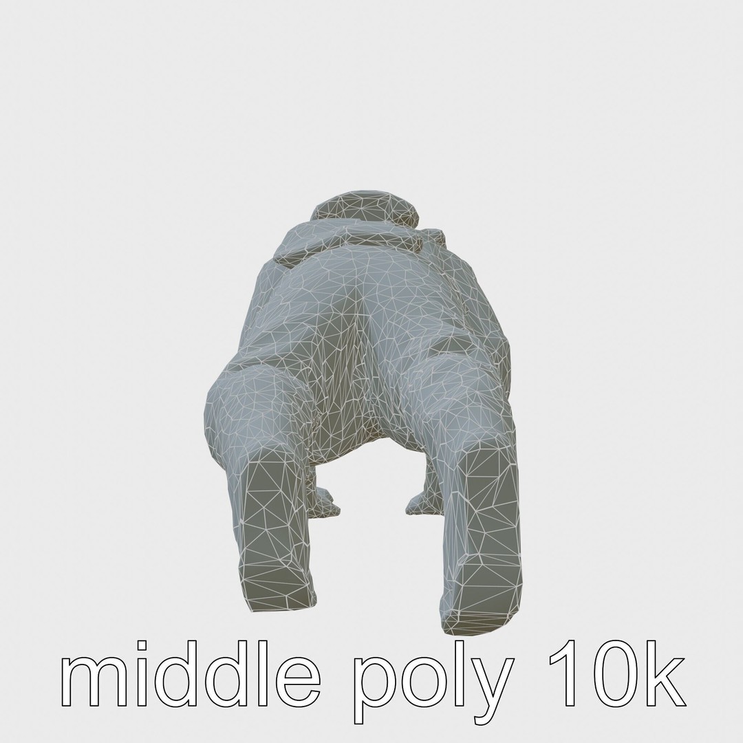 Invisibility Suit 3D Model – Low Poly Sci-Fi Character with PBR Textures - View 8