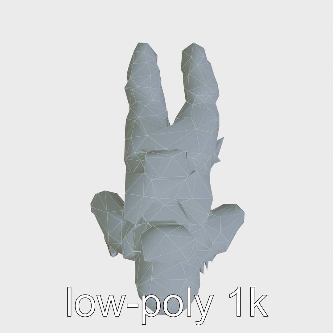 Invisibility Suit 3D Model – Low Poly Sci-Fi Character with PBR Textures - View 9