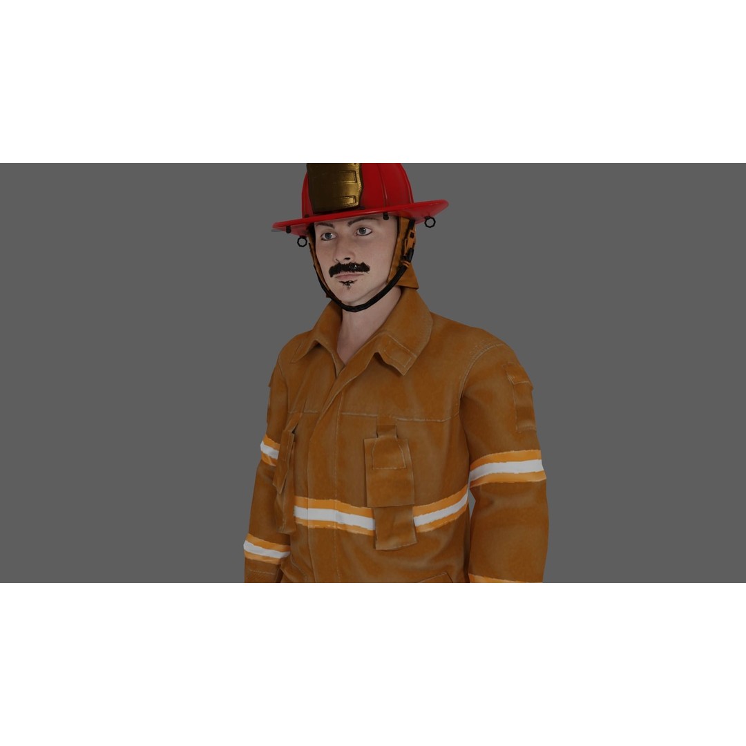 8 Characters Pack 3D Model – Rigged Game-Ready Characters, FBX, Blender - View 19