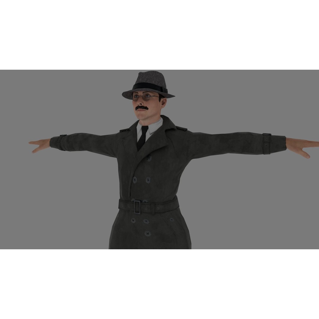 8 Characters Pack 3D Model – Rigged Game-Ready Characters, FBX, Blender - View 28