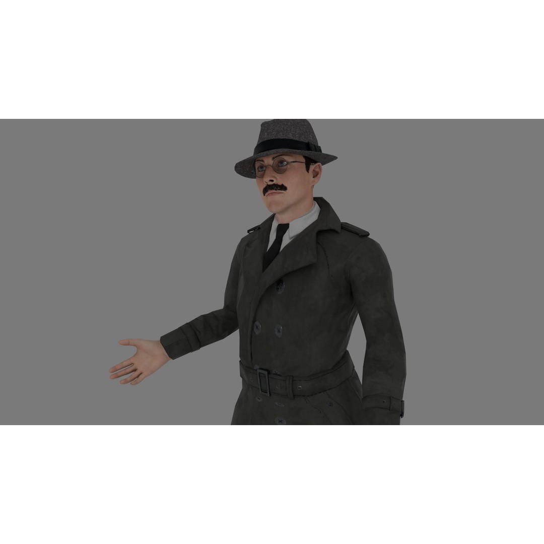 8 Characters Pack 3D Model – Rigged Game-Ready Characters, FBX, Blender - View 29
