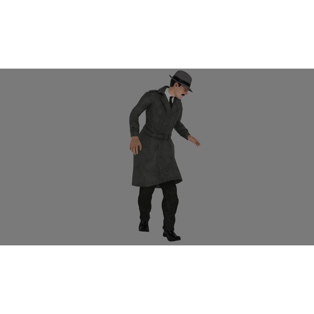 8 Characters Pack 3D Model – Rigged Game-Ready Characters, FBX, Blender - View 31