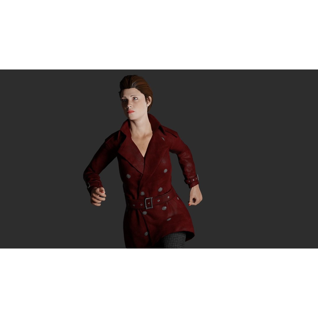 8 Characters Pack 3D Model – Rigged Game-Ready Characters, FBX, Blender - View 4
