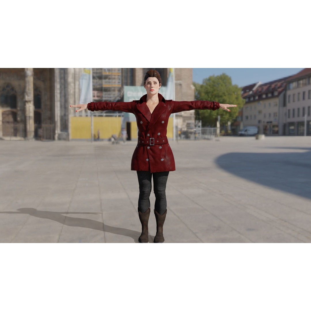 8 Characters Pack 3D Model – Rigged Game-Ready Characters, FBX, Blender - View 5