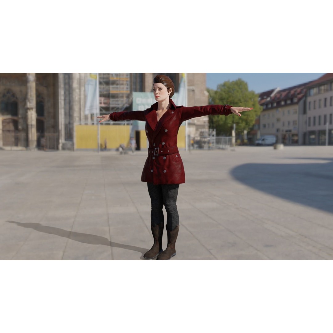 8 Characters Pack 3D Model – Rigged Game-Ready Characters, FBX, Blender - View 6