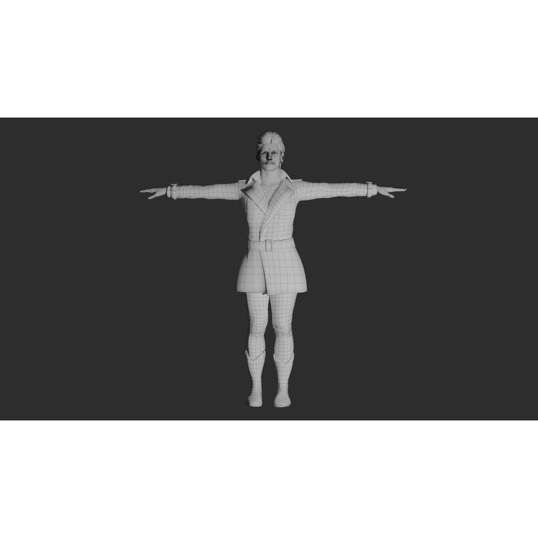 8 Characters Pack 3D Model – Rigged Game-Ready Characters, FBX, Blender - View 7