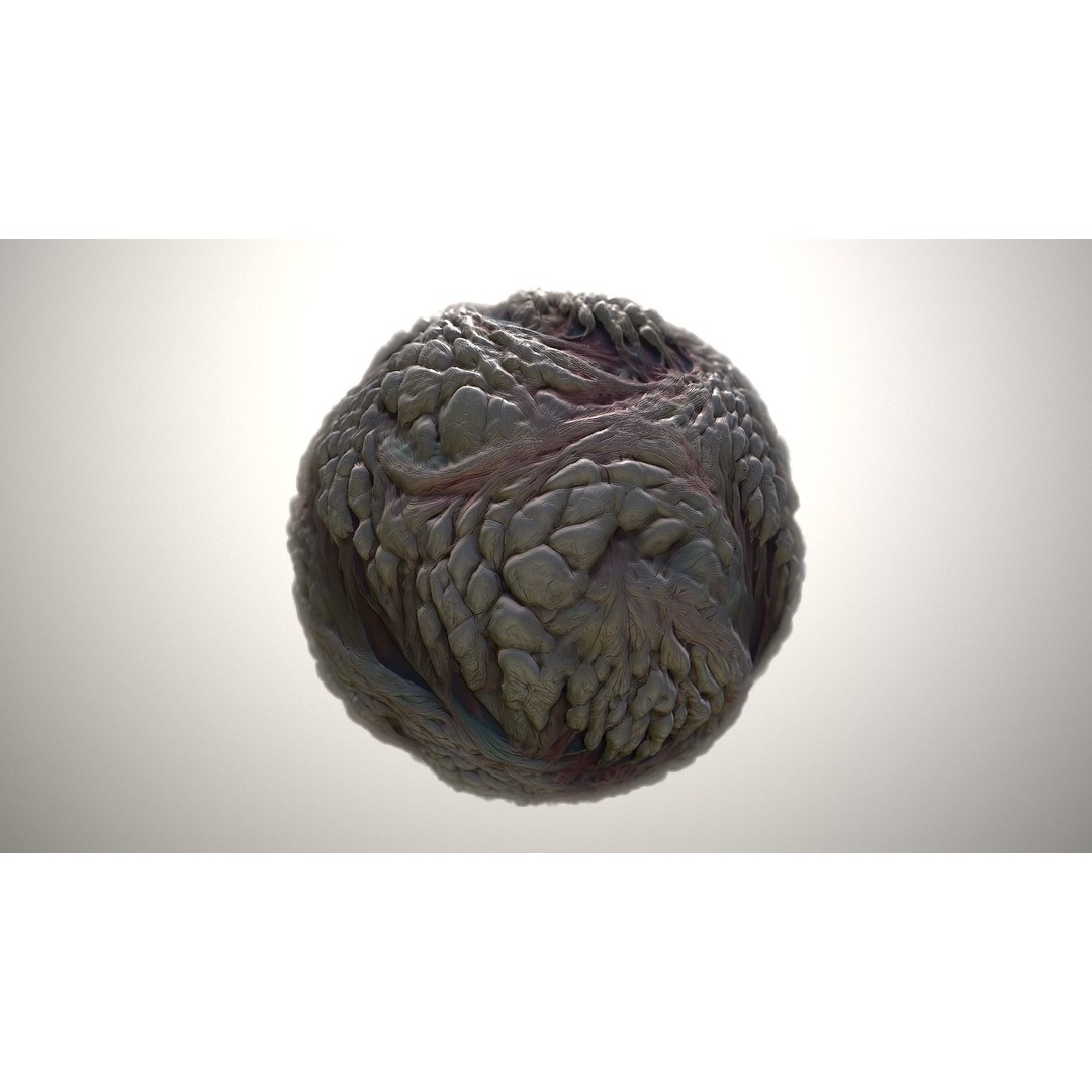 Skin Monster 3D Model – Seamless PBR Texture Pack for Game Assets