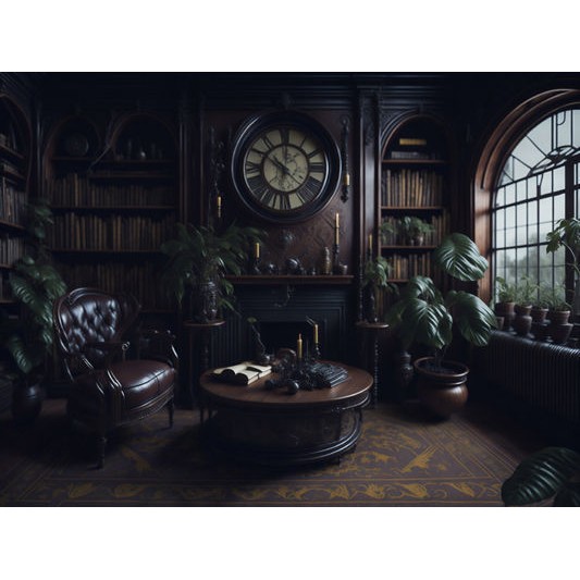 Steampunk Backdrop Images Texture 3D Model – 22 High-Res Digital Images, PBR - View 16