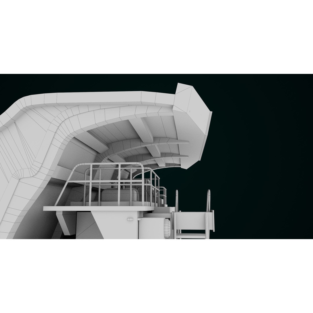 Dirty Mining Truck 3D Model – Rigged Low Poly Game Asset, FBX - View 49