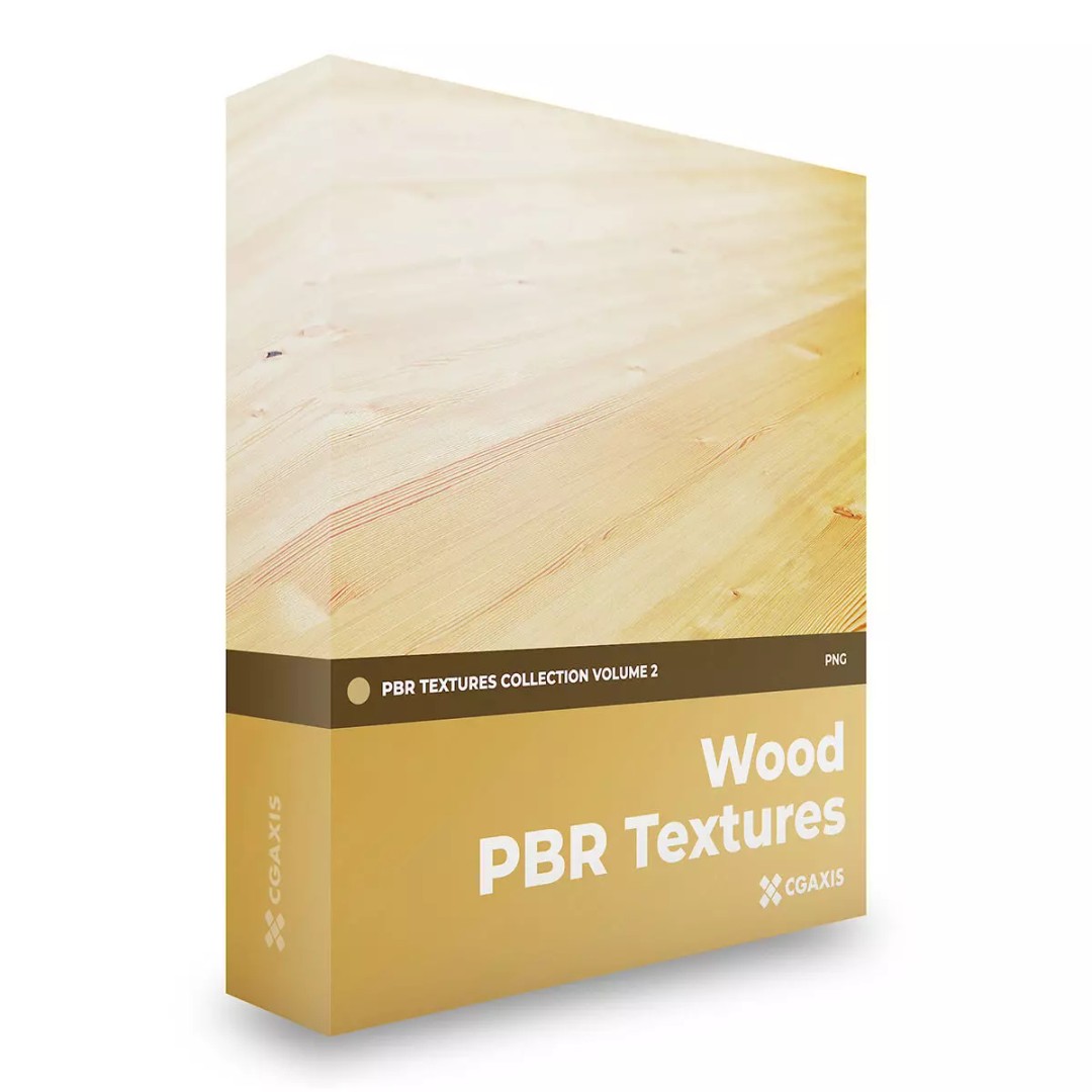 Wood PBR Textures 3D Model – Collection Volume 2, 100 Seamless Textures - View 2