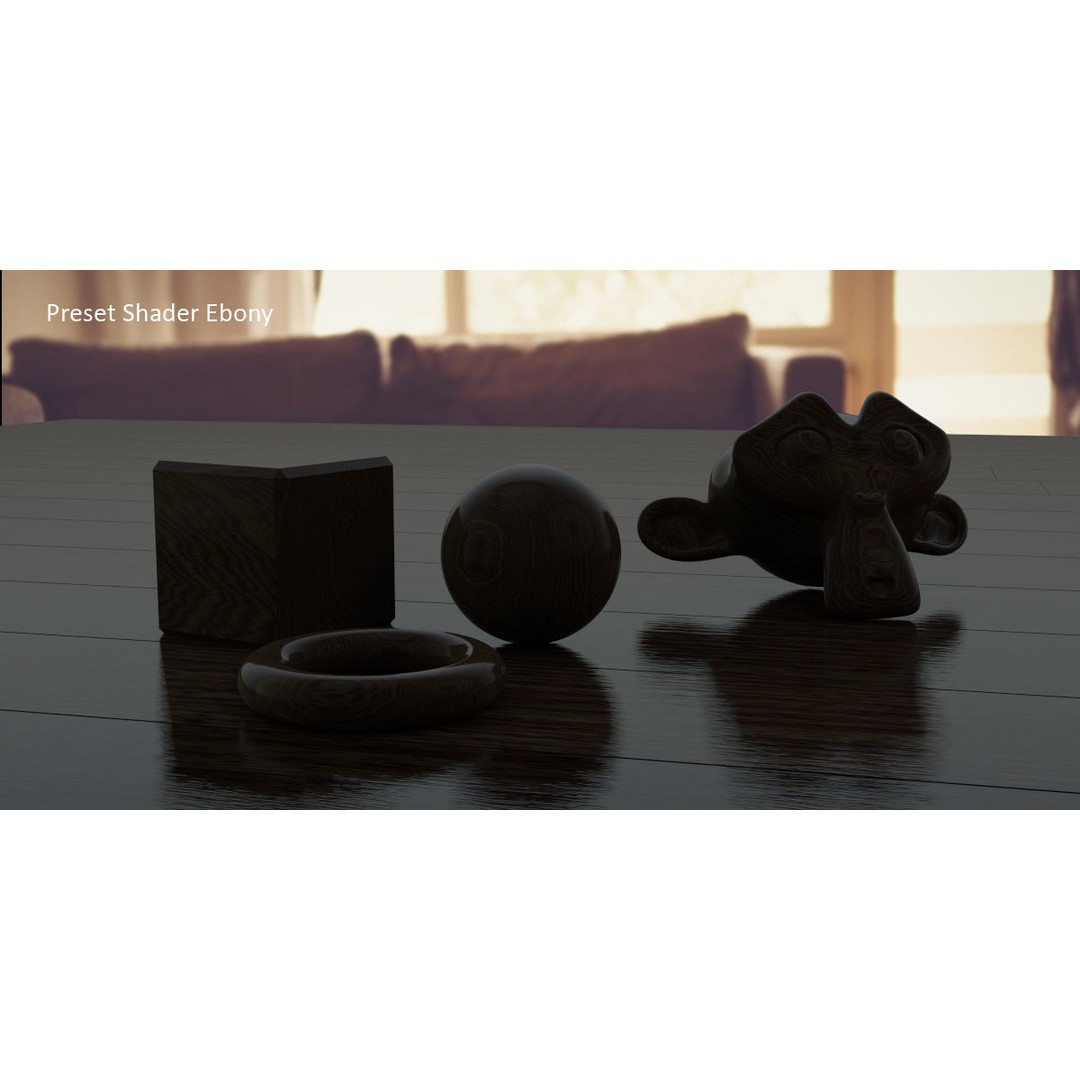 ProWood 3D Model – Procedural Wood Shader Pack for Blender - View 11