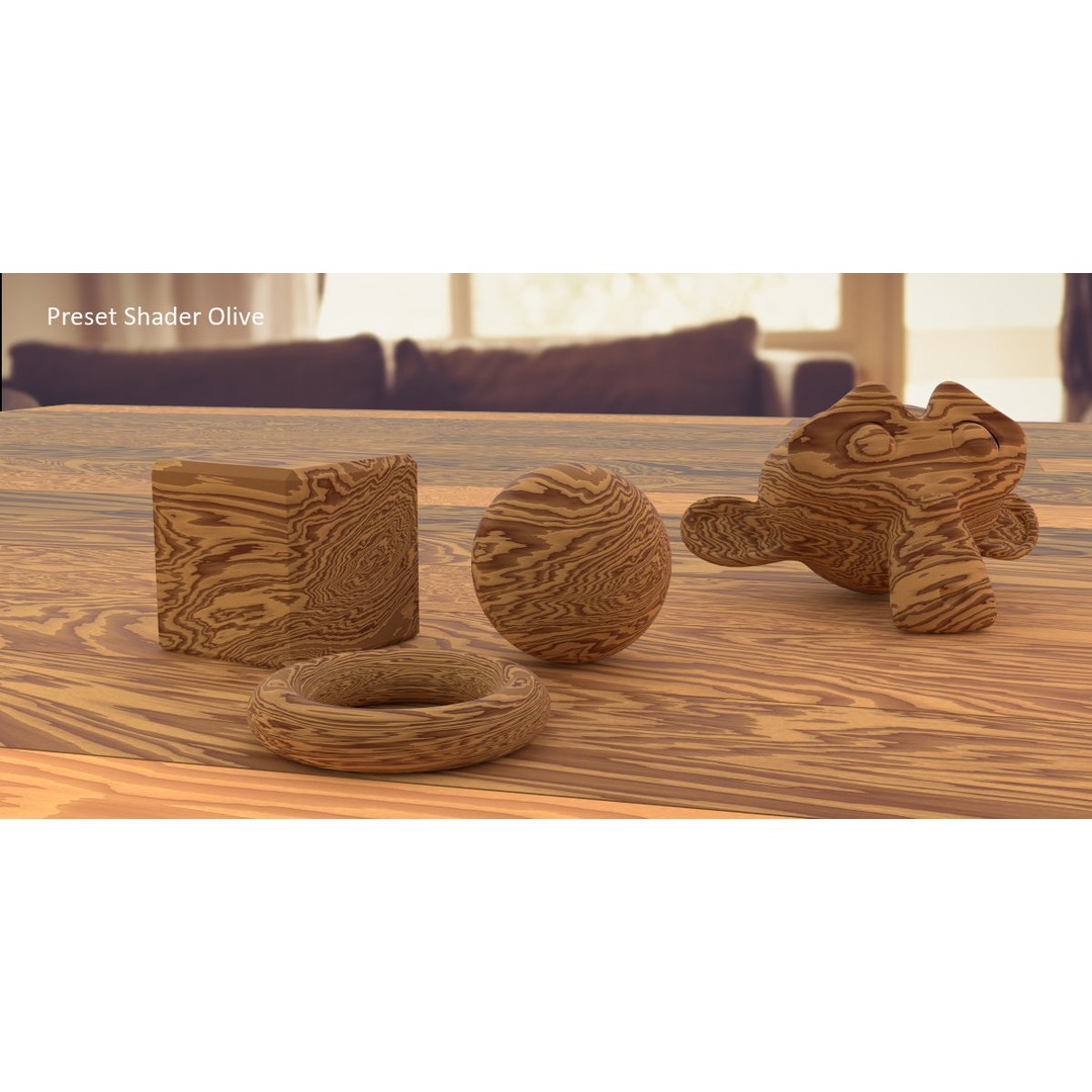 ProWood 3D Model – Procedural Wood Shader Pack for Blender - View 14