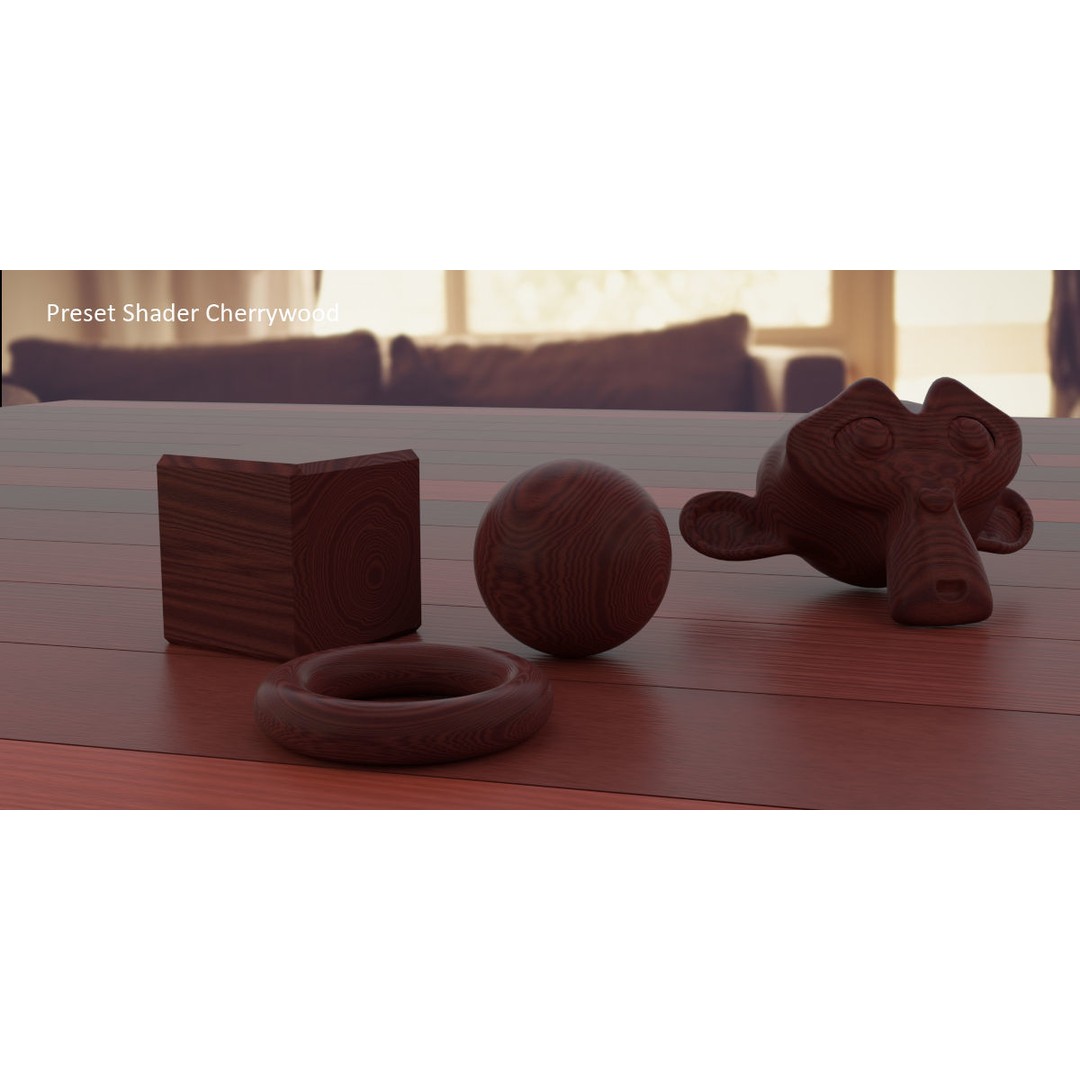ProWood 3D Model – Procedural Wood Shader Pack for Blender - View 15