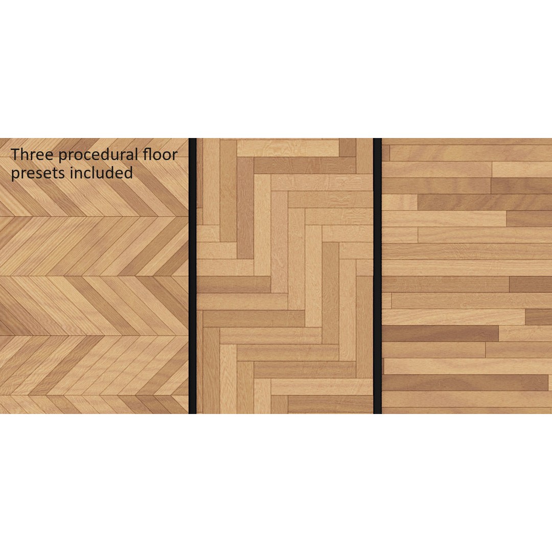 ProWood 3D Model – Procedural Wood Shader Pack for Blender - View 4