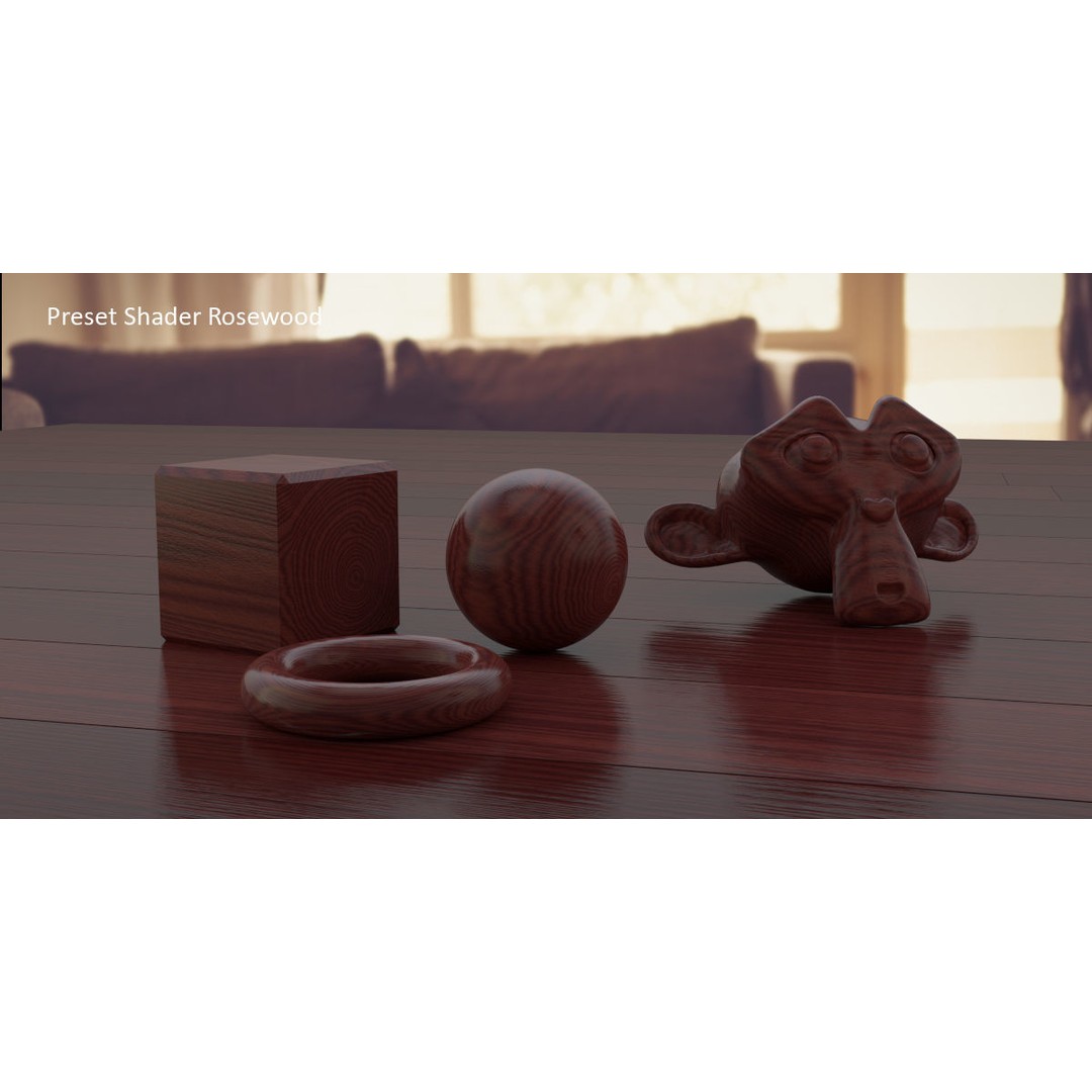 ProWood 3D Model – Procedural Wood Shader Pack for Blender - View 9