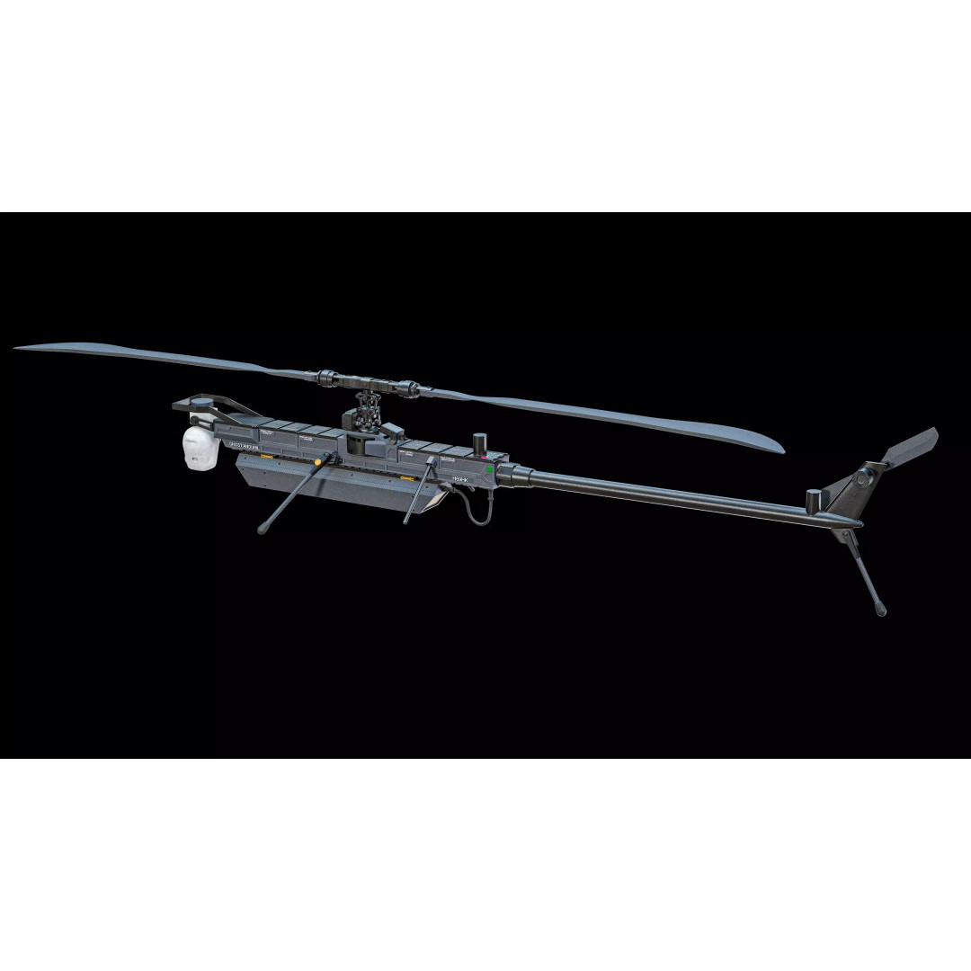 Anduril Ghost Military Drone 3D Model – Low Poly PBR Game Asset, FBX - View 12