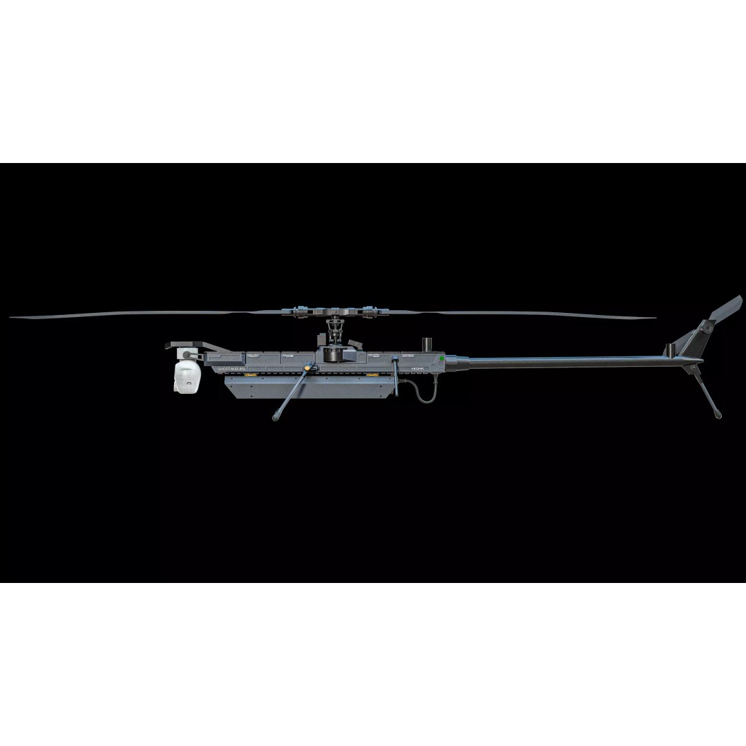 Anduril Ghost Military Drone 3D Model – Low Poly PBR Game Asset, FBX - View 13