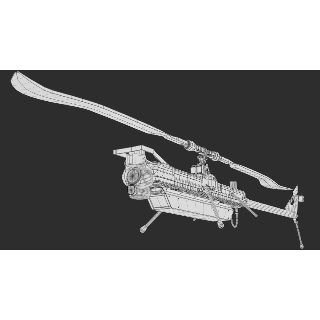 Anduril Ghost Military Drone 3D Model – Low Poly PBR Game Asset, FBX - View 18