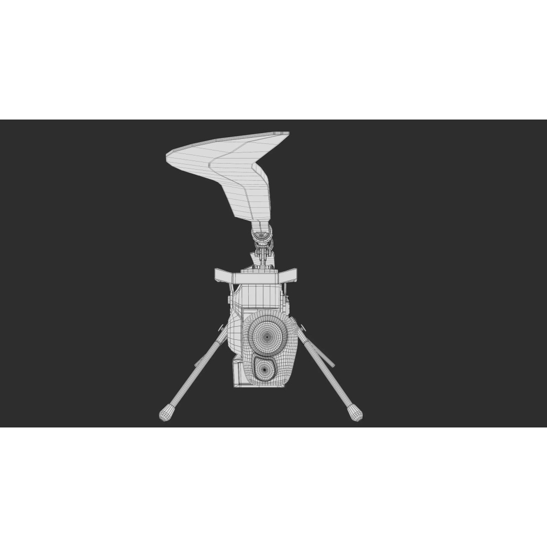 Anduril Ghost Military Drone 3D Model – Low Poly PBR Game Asset, FBX - View 19