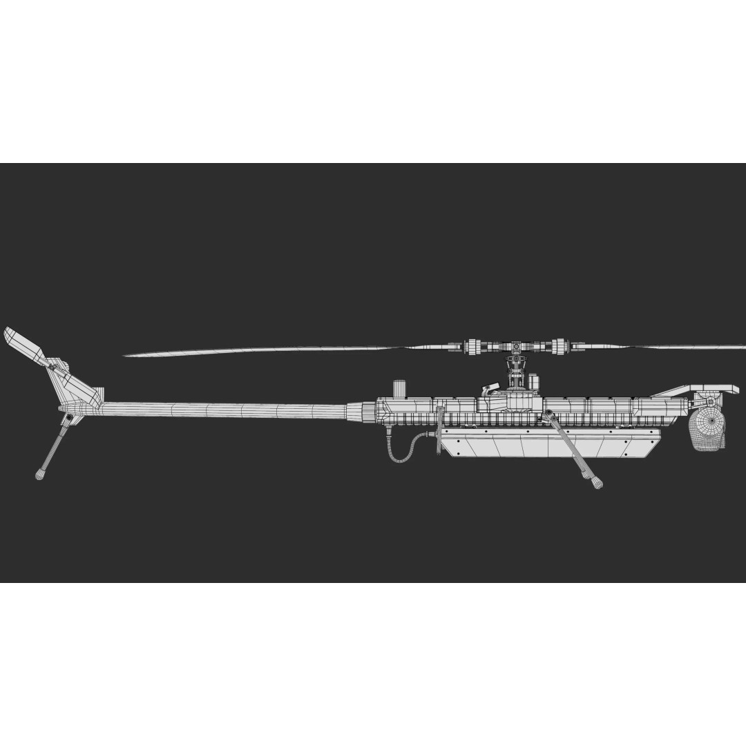 Anduril Ghost Military Drone 3D Model – Low Poly PBR Game Asset, FBX - View 23