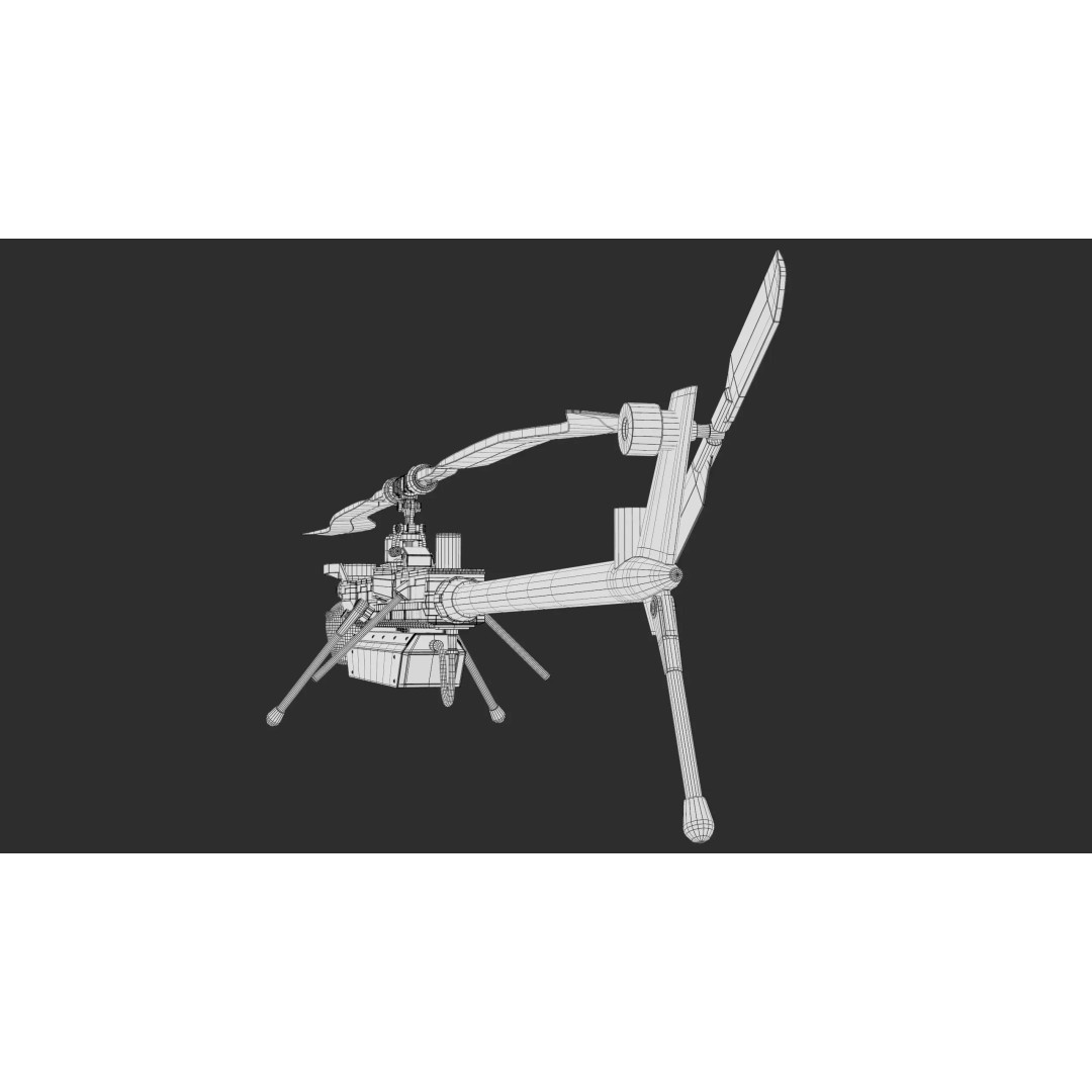 Anduril Ghost Military Drone 3D Model – Low Poly PBR Game Asset, FBX - View 26
