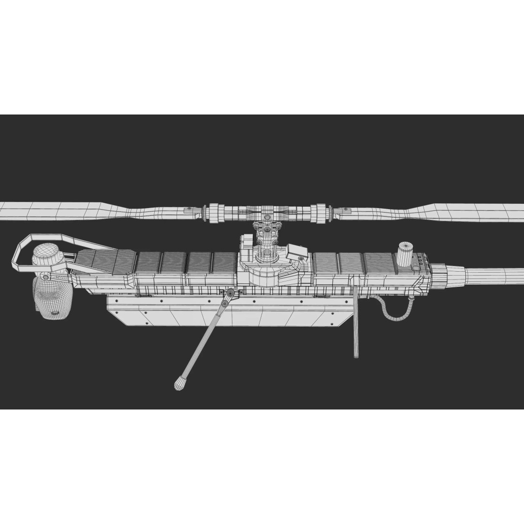 Anduril Ghost Military Drone 3D Model – Low Poly PBR Game Asset, FBX - View 29