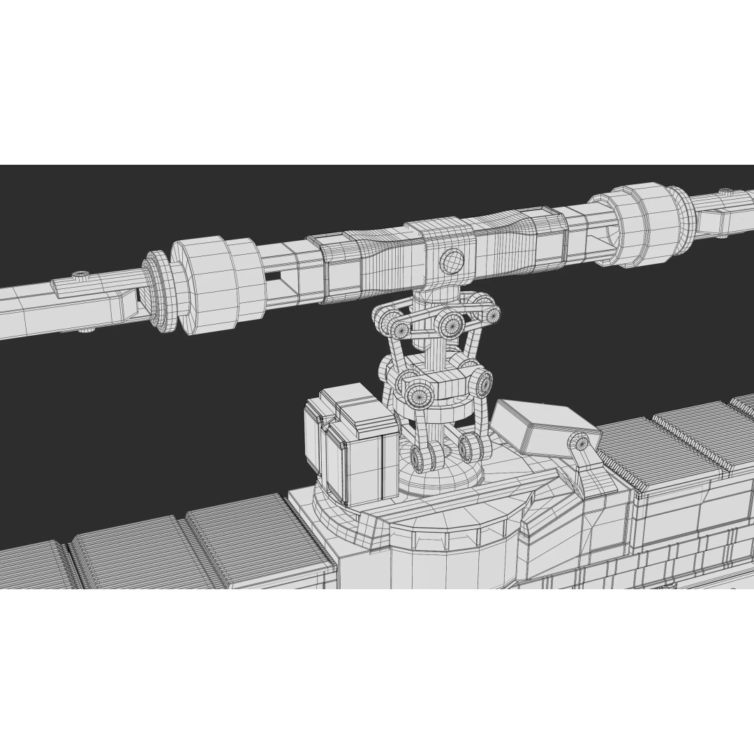 Anduril Ghost Military Drone 3D Model – Low Poly PBR Game Asset, FBX - View 30