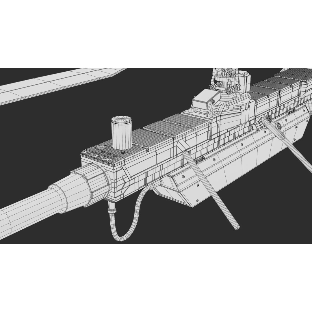Anduril Ghost Military Drone 3D Model – Low Poly PBR Game Asset, FBX - View 32