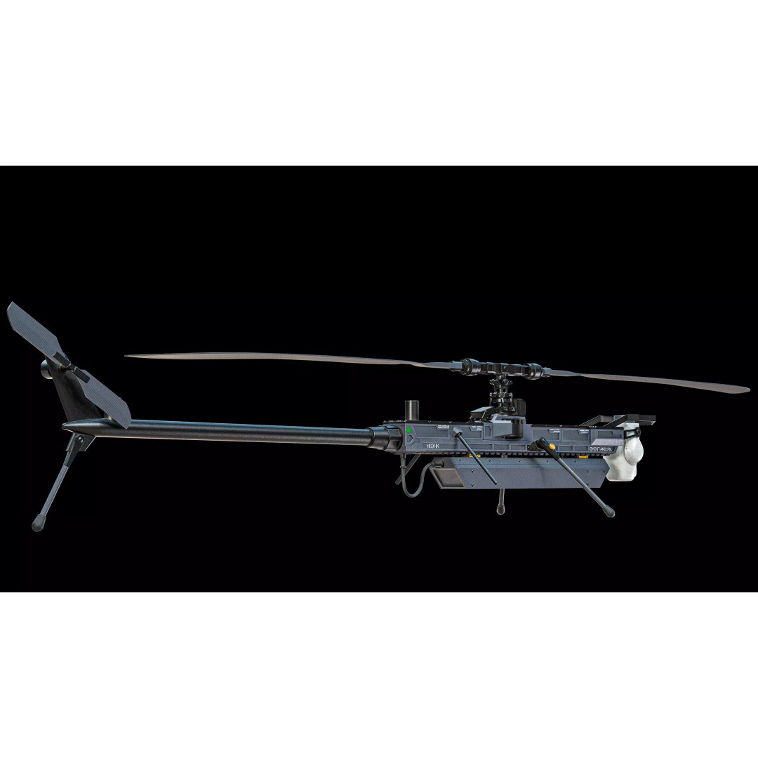 Anduril Ghost Military Drone 3D Model – Low Poly PBR Game Asset, FBX - View 9