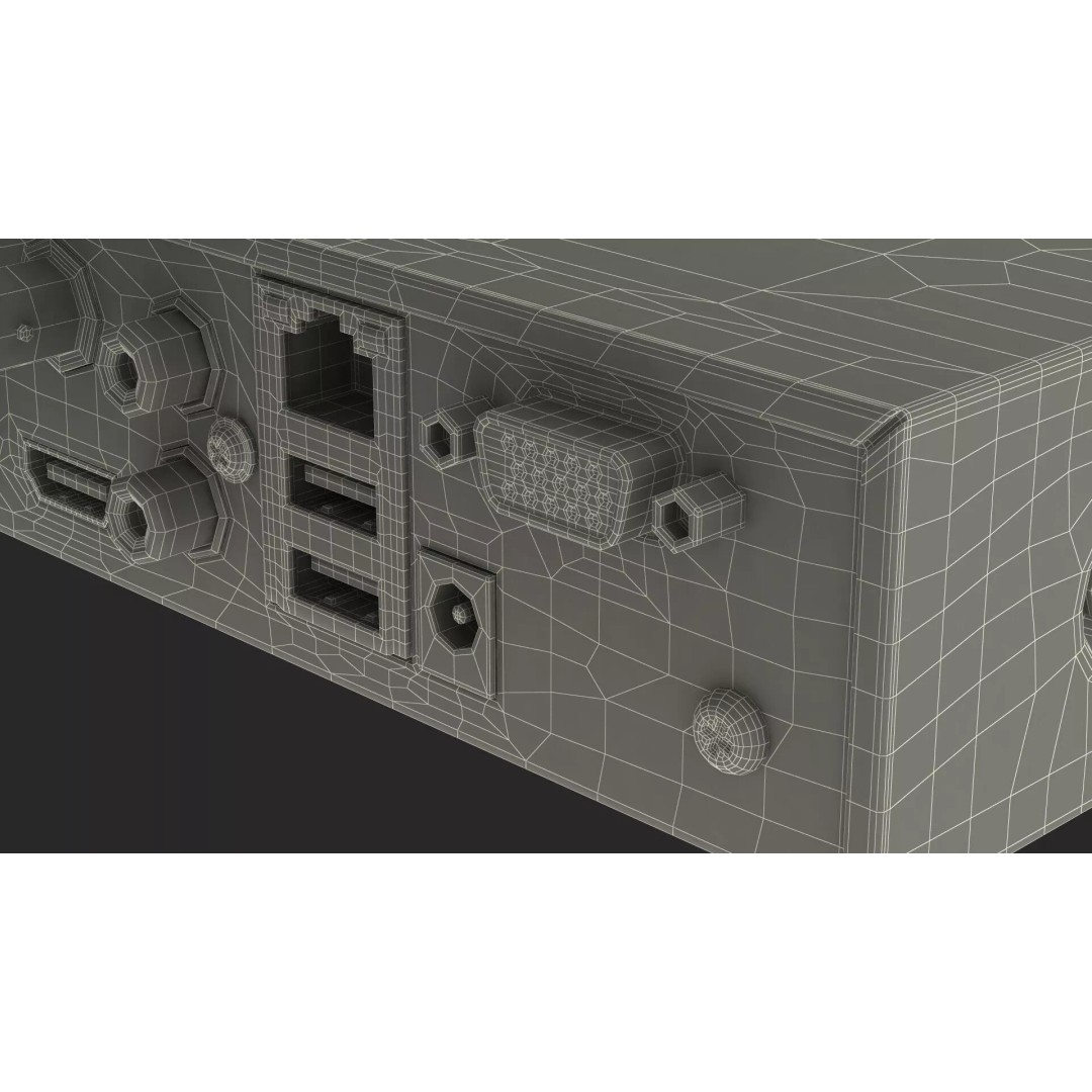ZOSI Bullet Camera DVR Bundle 3D Model – PBR Textured Security Kit, FBX - View 20