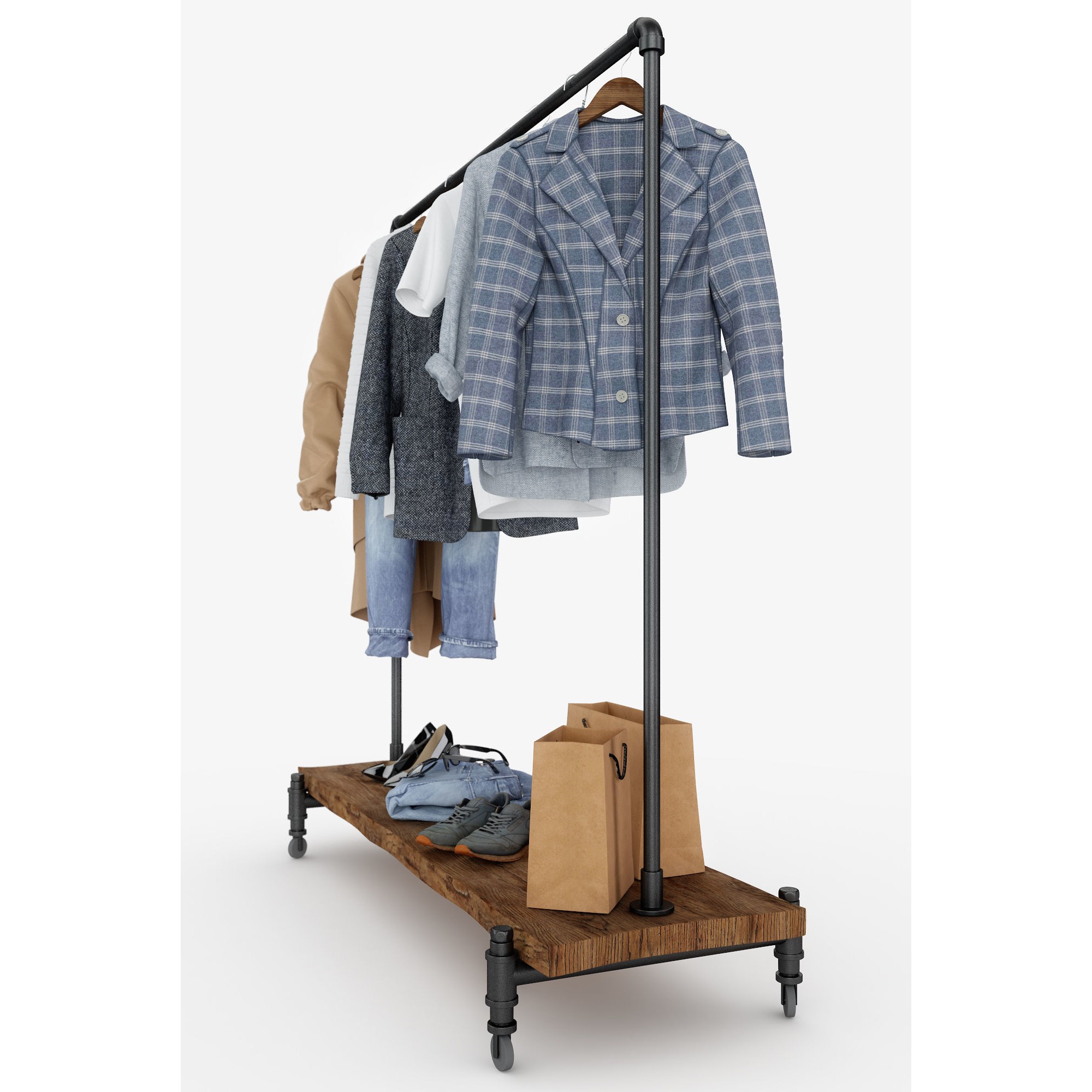 Casual Wardrobe Set - Game-Ready 3D Model