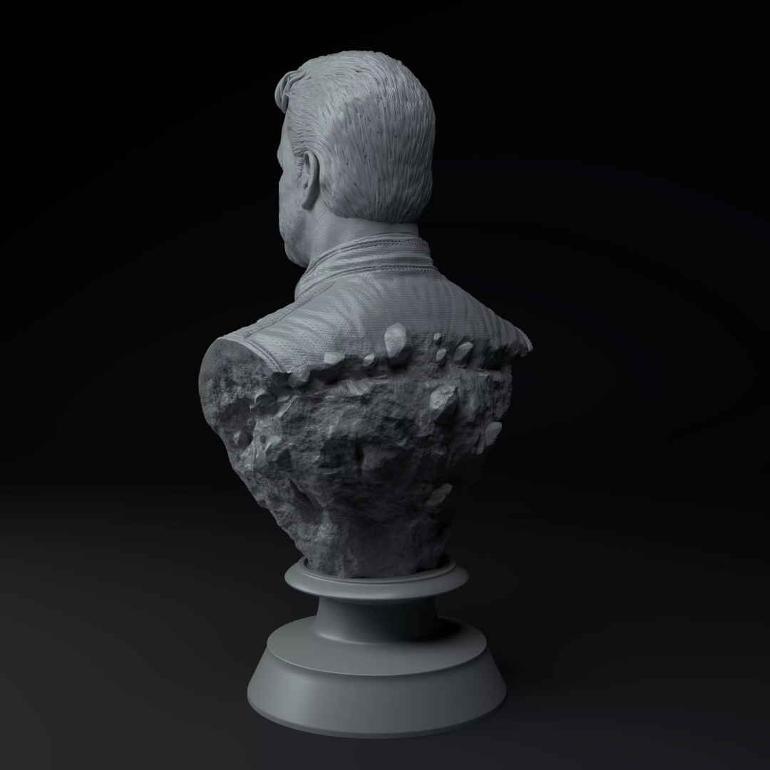 Fernando Alonso F1 Legend Diorama 3D Model – High Poly Collectible STL - View 6