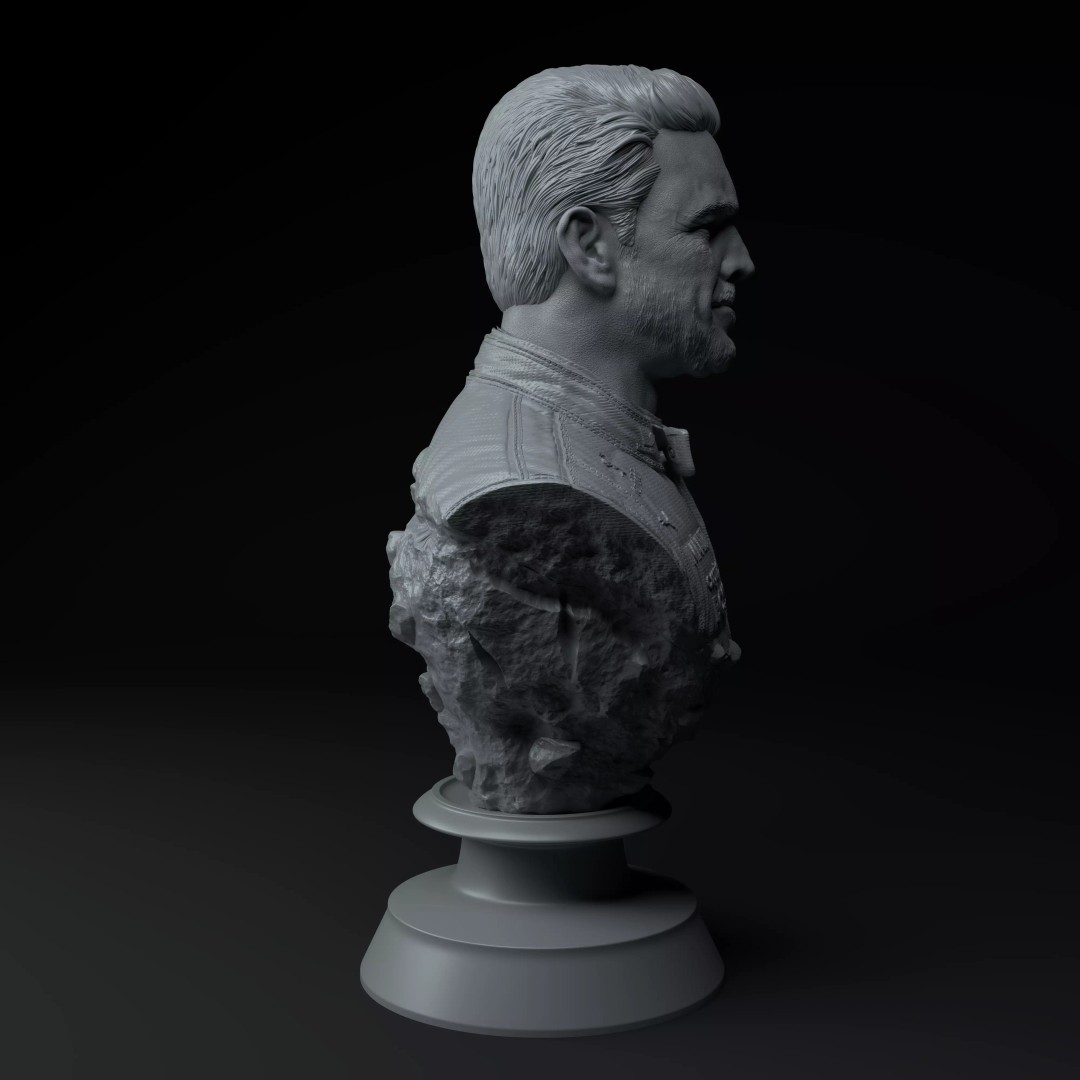 Fernando Alonso F1 Legend Diorama 3D Model – High Poly Collectible STL - View 9