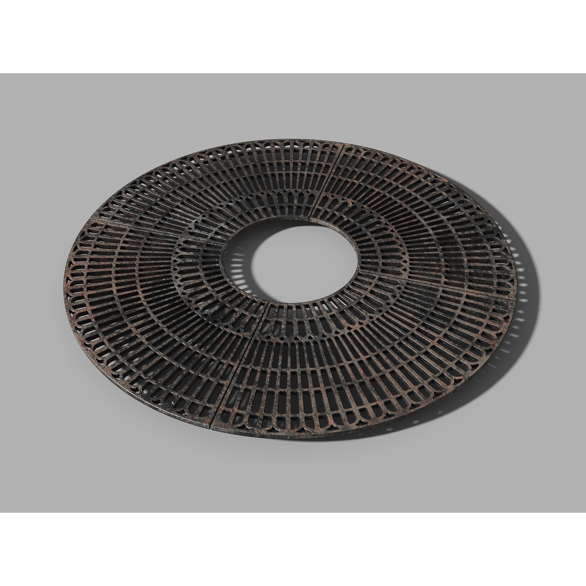 Parisian Urban Street Props Pack - Low-Poly 3D Model - View 11