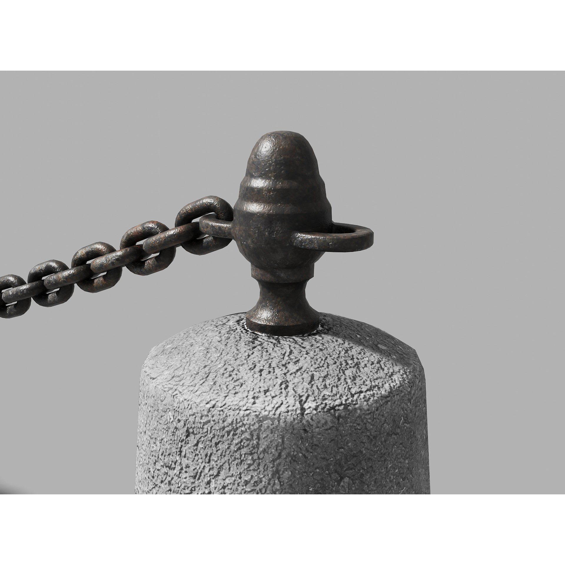 Parisian Urban Street Props Pack - Low-Poly 3D Model - View 9