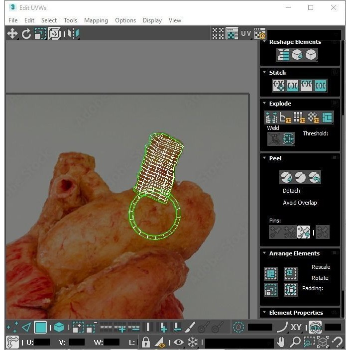 Vintage Organ Jars 3D Model – High Poly Medical Collection, FBX, OBJ - View 47