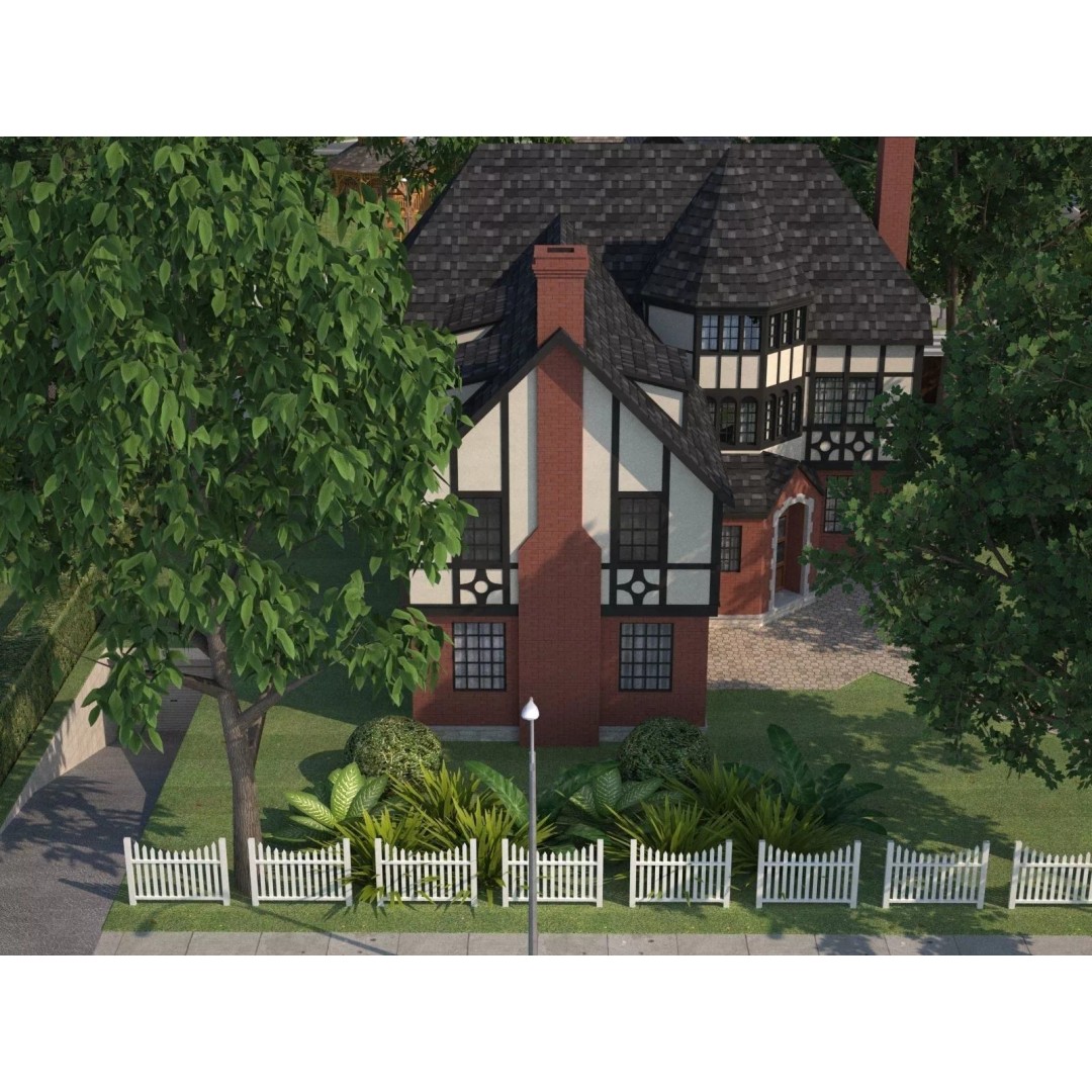 City Town KC10 3D Model – Low Poly Modular City Blocks, FBX - View 34