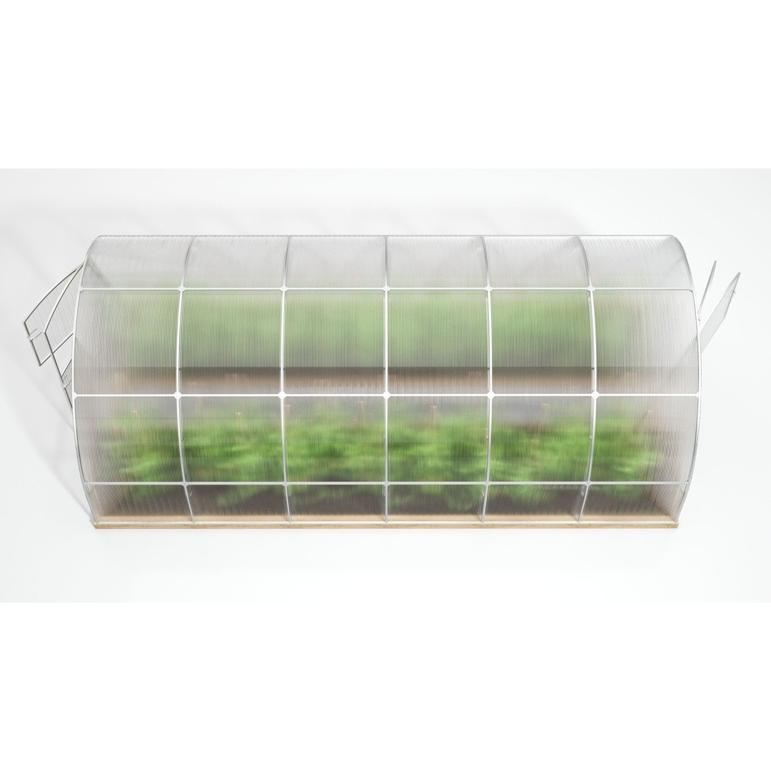 Greenhouse 3D Model – Botanical Exterior with Textures, FBX & OBJ - View 7