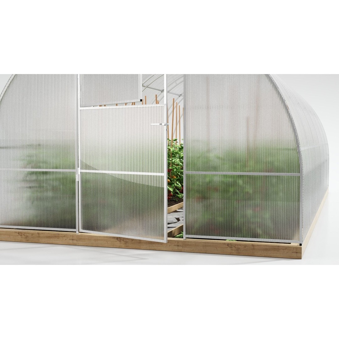 Greenhouse 3D Model – Botanical Exterior with Textures, FBX & OBJ - View 8