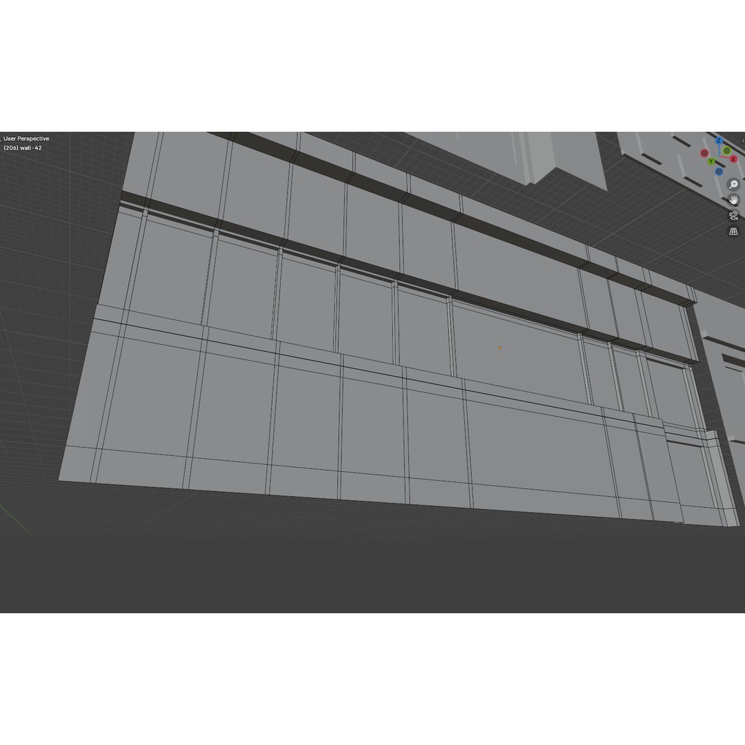 Tokyo City Building Kit 3D Model – Low Poly Urban Assets for Blender