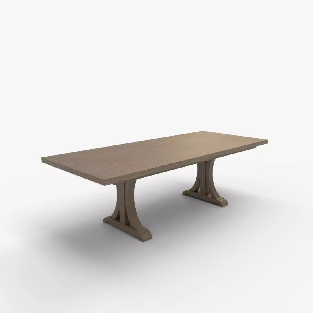 Winner Only Casual Dining Pedestal Table 3D Model – PBR Textures, FBX & Blender - View 14