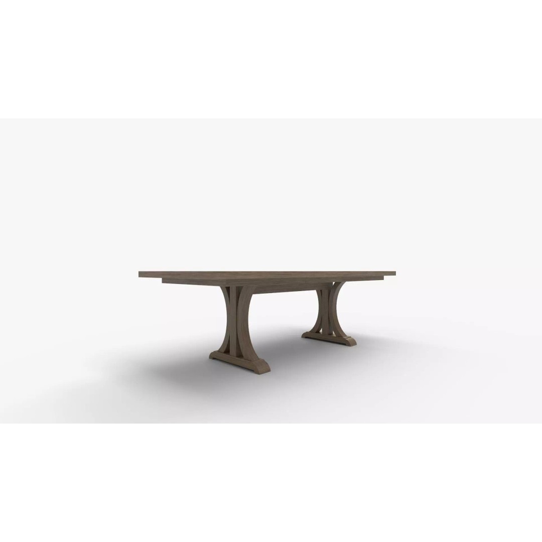 Winner Only Casual Dining Pedestal Table 3D Model – PBR Textures, FBX & Blender - View 3
